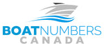 Boat Numbers Canada